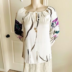 NWT Elie Tahari Silk Blouse  XS $298